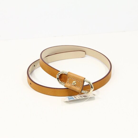 J McLaughlin Lillian Belt New Women XS Natural Leather Classic Style - Picture 3 of 7